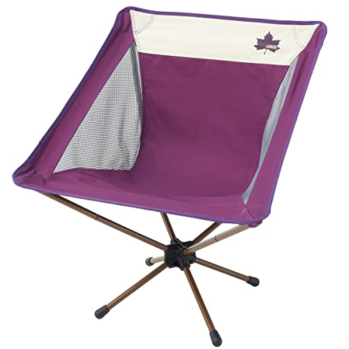 New LOGOS Life 73321001 Bucket Chair (Colorful Logos) Purple !