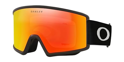 New Oakley Target Line L Matte Black w/Fire Iridium !