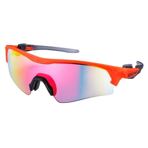 New SWANS Sports Sunglasses FACEONE FO-3518 MAG Made in Japan Mirror Len !