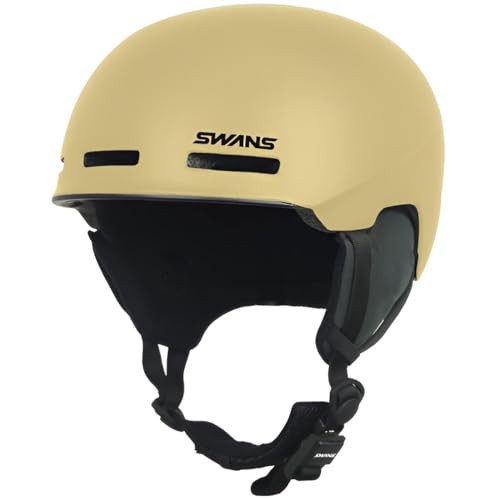 New SWANS Ski/Snowboard Helmet for Adults HSF-190 P1 SND Sand L Size 58c !