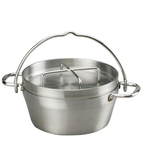 New SOTO ST-908 Dutch Oven Stainless Steel No Seasoning Required Clea !