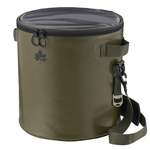 New LOGOS Waterproof Drum Party Cooler 81670810 Khaki Approx. Width 35 x !