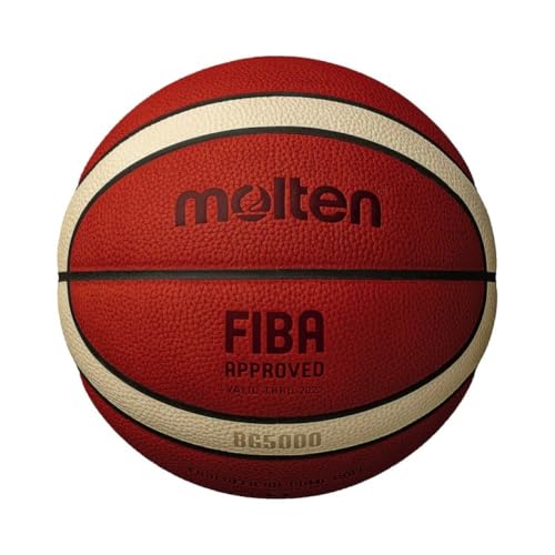 New Molten BG5000 FIBA Approved Game Ball Orange/Tan Size 7 !