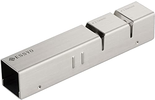 New Shimomura Kihan 43700 Knife Sharpener Double Sharpener Manual Mad !