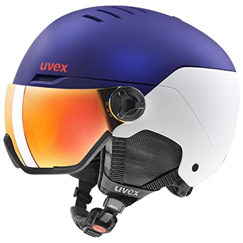 New UVEX (Ubex) Skies No Board Viser Dial Type Size Adjusted Glasses Wan !