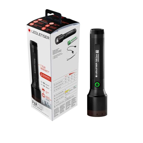 New Ledlenser P6R Core - LED Battery Powered Torch Super Bright 900 Lum !