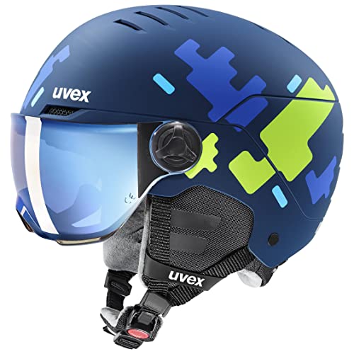 New uvex Kids Ski Snowboard Visor Helmet Glasses Compatible Dial Size Ad !
