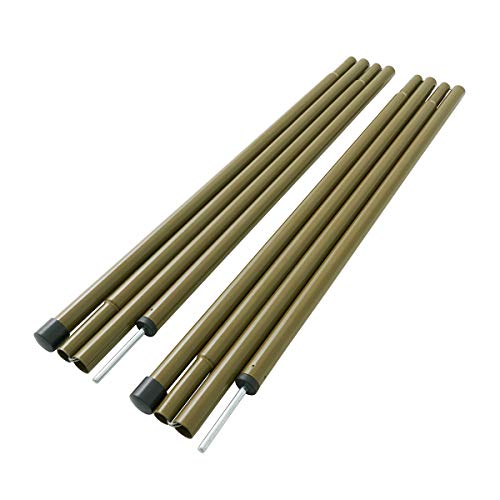 New LOGOS 70902010 Standard Canopy Pole 180 (Set of 2) (Khaki) !