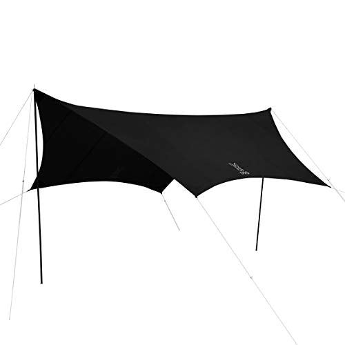 New DOD TT5-631-BK Basic Hexa Tarp Medium Waterproof All-in-One Exten !