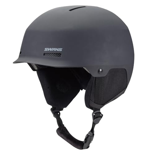 New SWANS Ski/Snowboard Helmet for Adults HSF-251 P1 MBK M Size 56cm~58c !