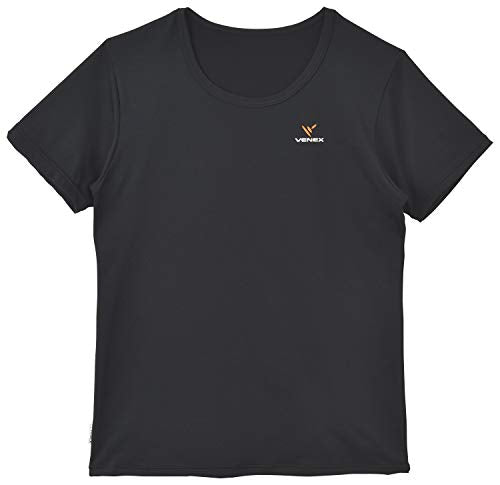 New VENEX Recovery Wear Short Sleeve T-Shirt Refresh T-Shirt Women's Bla !