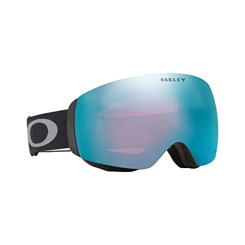 New Oakley Flight Deck M Matte Black w/ Prizm Sapphire Iridium & Prizm H !