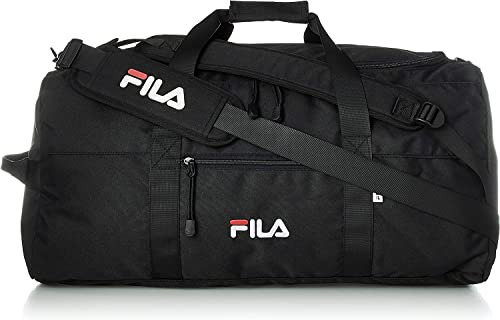 New FILA(フィラ) Men's Boston Bag  Black (Black 19-3911tcx) !