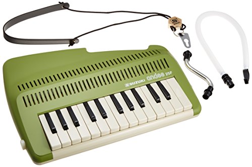 New Suzuki A-25F 25-Key Andes Recorder-Keyboard with Mouthpiece and Stra !