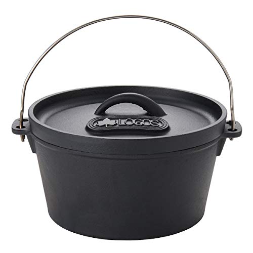 New LOGOS SL Dutch oven 9 inch deep with bag 81062222 Camping !
