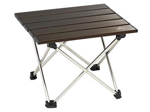 New LOGOS Portable Aluminum Top Table 73188031 Bronze Approx. Width 33.5 !
