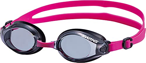 New [Swans] Japanese-made swimming goggles SW-45N SMPUR Smoke purple Fit !