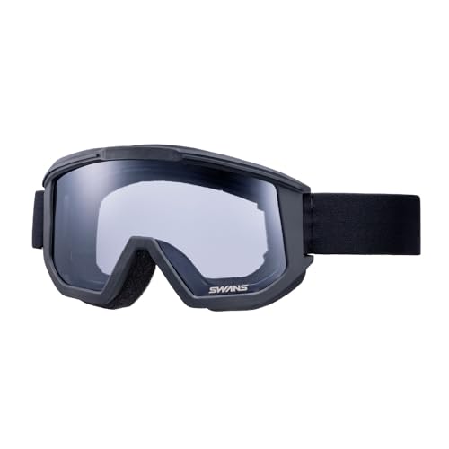 New [Swans] Japanese-made motorcycle goggles MX-No.961 BK Black vintage  !