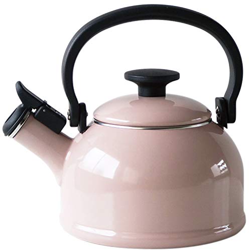 New Fuji Enamel CTN-1.6WK.AP Whistling Kettle  Induction Compatible  0.5 !