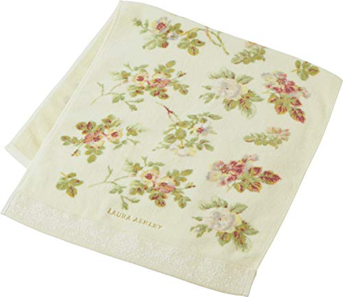 New UCHINO Face Towel LAURA ASHLEY Ivory approx. 34 x 75 cm &quotAngelic !