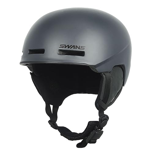 New SWANS Ski/Snowboard Helmet for Adults HSF-190 P1 MGRY Matte Gray L S !