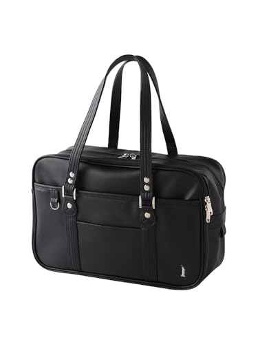 New [Eastboy] Venus synthetic leather bag for women 219009 black x silve !