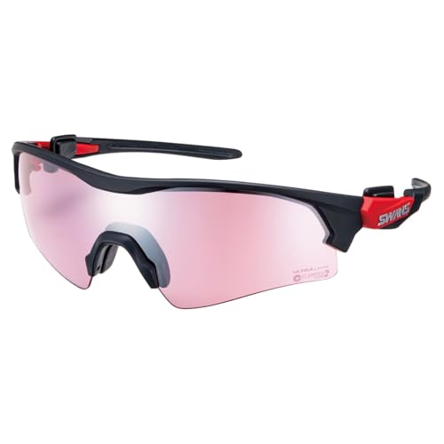 New SWANS Made in Japan Sports Sunglasses FACEONE FO-4417 MBK Mirror Sil !