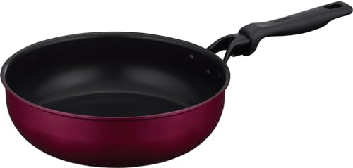 New Thermos Durable Series Frying Pan 26cm Red IH Compatible KFM-026D R !