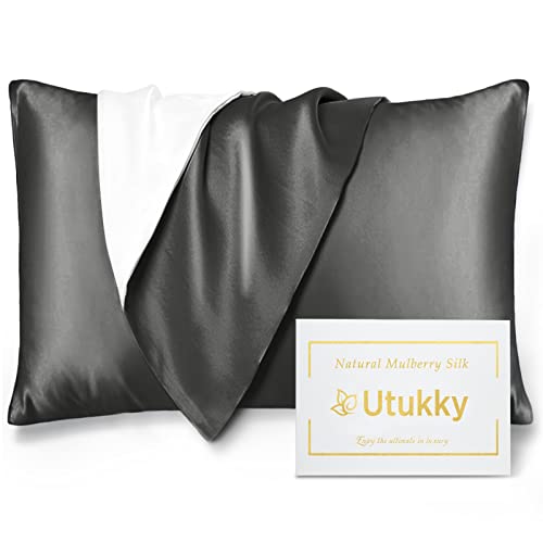 New Utukky Silk Pillowcase [Featured on TV] Pillowcase One-Sided Silk 43 !