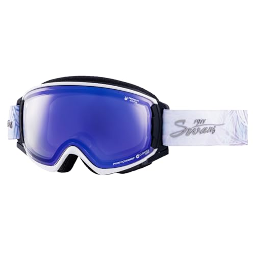 New [Swans] Made in Japan Snow Goggles ROVO Light Control MIT Mirror RV- !