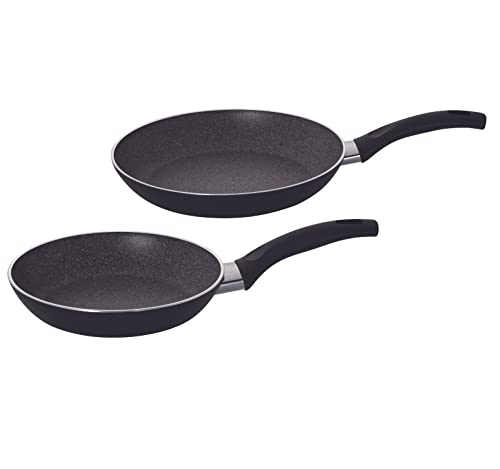 New Ballarini Z1020-459 Pavia Frying Pan  2-Piece Set  9.4 x 11.0 inches !