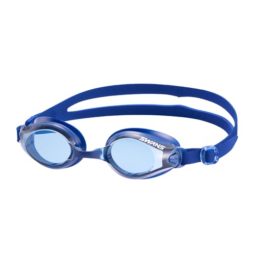 New [Swans] Japanese made swimming goggles SW-45NAB NAV Navy Fitness Gym !