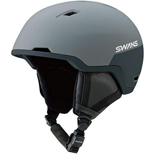 New SWANS Ski/Snowboard Helmet for Adults HSF-241 P1 GRBK Gray x Black L !