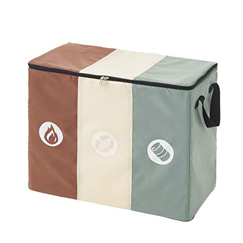 New LOGOS Separable Folding Dust Box 88230210 Camping Trash Can Foldable !