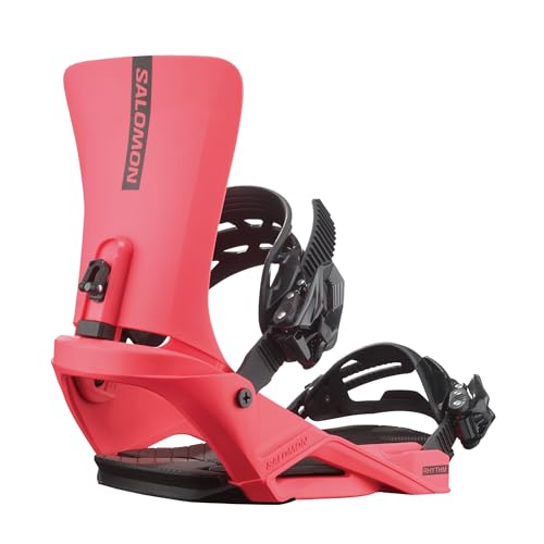 New Salomon Snowboard Bindings Rhythm L47649400 L Calypso Coral !