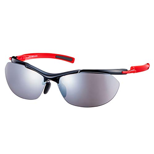 New [Swans] Sports Sunglasses Airless-Core SACR-0701_BK/R Made in Japan  !