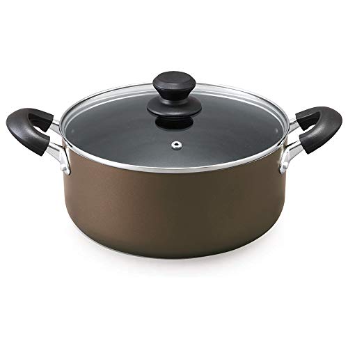 New Iris Ohyama DIS-P24 Two-Handled Pot  9.4 inches (24 cm)  Pot with Li !