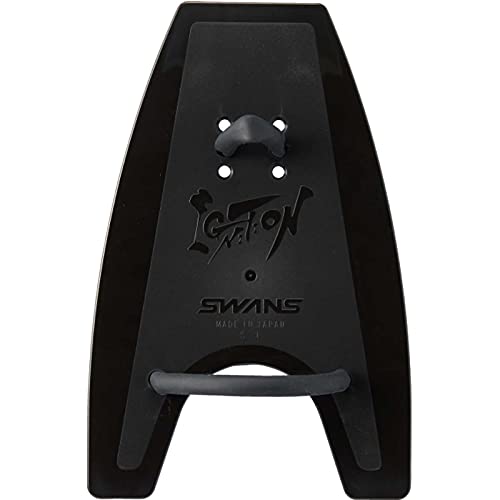 New SWANS Swans Japanese made swimming paddle A paddle SA-400 M size BK  !