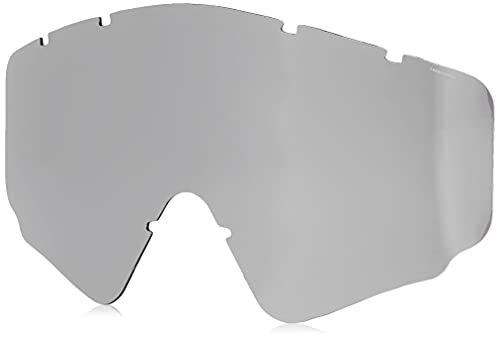 New [Swans] Japanese-made dirt goggles L-RUSH-M SIL Silver mirror x smok !