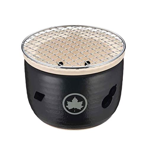 New LOGOS 81062001 LOGOS x Banko Ware Tabletop Water Stove  Charcoal !