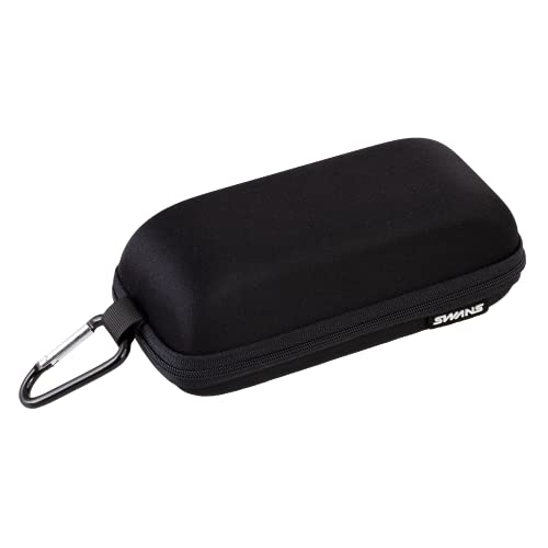 New [Swans] Sunglasses Case A-214 BKBK Black Black Semi-hard case for su !