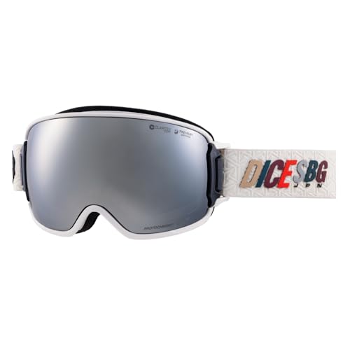 New [Dice] Japanese-made Snow Goggles BANK Photochromic Polarized Mirror !