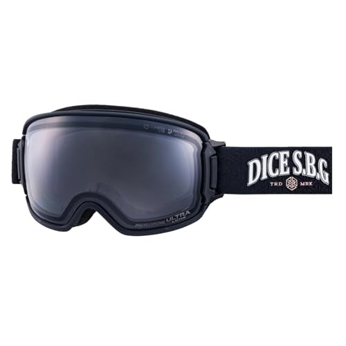 New [Dice] Japanese-made Snow Goggles BANK Photochromic ULTRA Mirror BK4 !