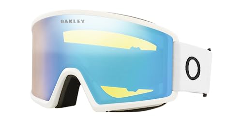 New Oakley Target Line L Matte White w/HI Yellow !