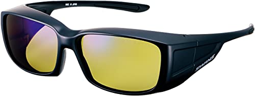 New [Swans] Sunglasses Over Glasses OG4-0168 MBK Matte Black !