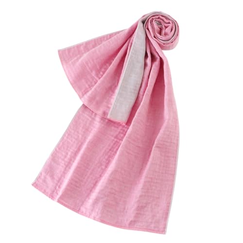 New [Uchino] [Healed muffler] Reversible marshmallow gauze muffler gauze !