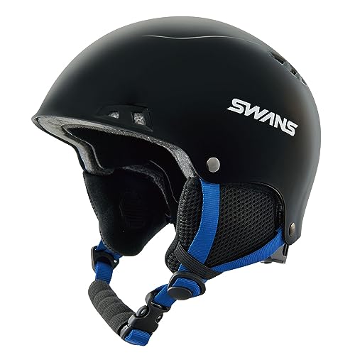 New SWANS Ski/Snowboard Helmet for Kids H-461R P1 BK Black M Size 52cm-5 !