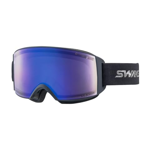 New [Swans] Japanese-made snow goggles RACAN glasses compatible photochr !