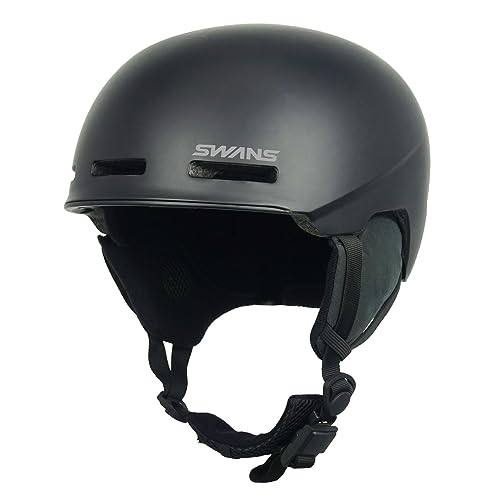New SWANS Ski/Snowboard Helmet for Adults HSF-190 P1 MBK Matte Black L S !