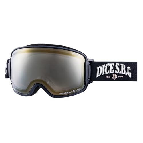 New [Dice] Japanese-made Snow Goggles BANK Photochromic MIT Mirror BK451 !
